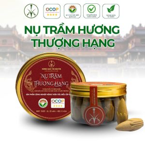 Nụ trầm hương 25 viên thượng hạng TX25T