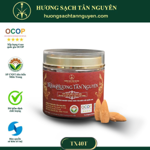 Nụ trầm hương 40 viên thượng hạng TX40T