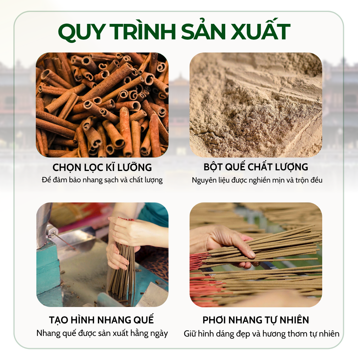QUY TRÌNH QUẾ