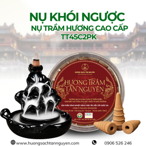 NỤ TRẦM KHÓI NGƯỢC CAO CẤP - TT45C2PK (KHÔNG KÈM THÁC KHÓI)